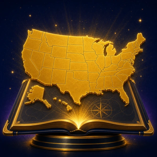 7 minutes pour conquérir les 50 États américains