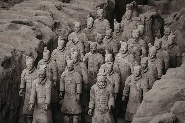 Armée de terre cuite