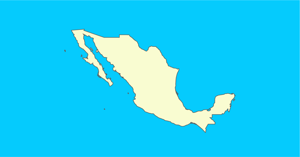 シルエットクイズ：中級の国々