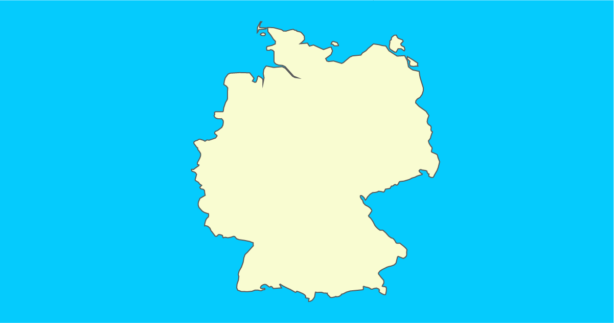 シルエットクイズ：複雑な国境線