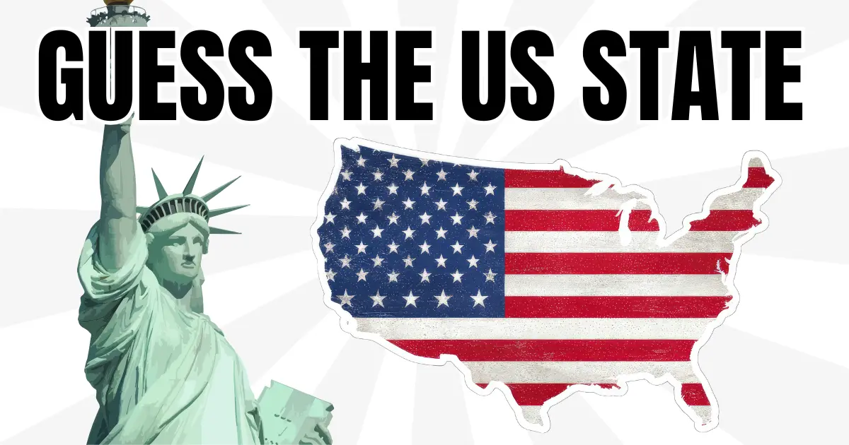 Guess the US State by Shape: The Ultimate 50 States Outline Quiz Game