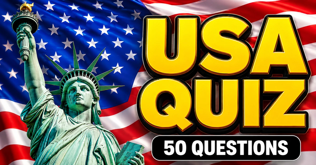 USA Quiz: 50 United States Trivia Questions