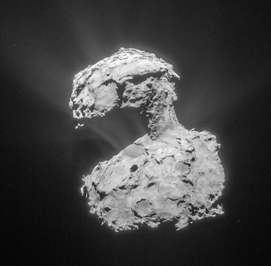 Observation image of 67P/Churyumov–Gerasimenko