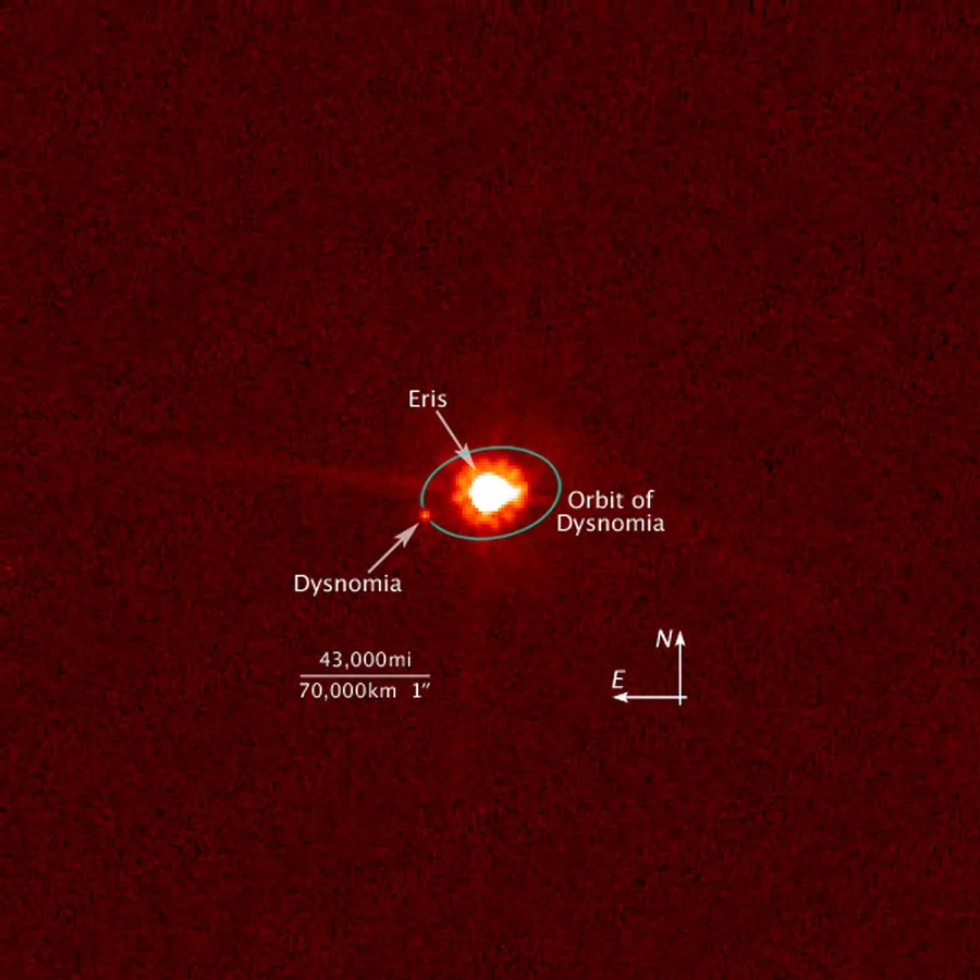 Observation image of Eris