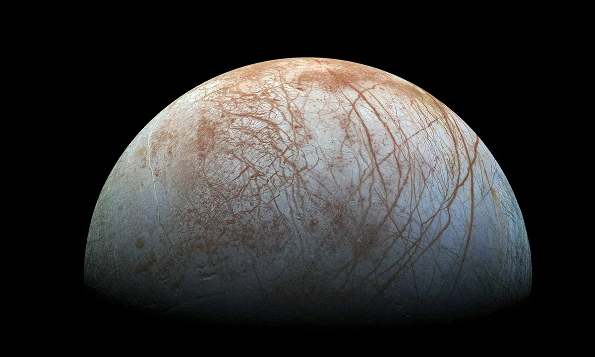Observation image of Europa