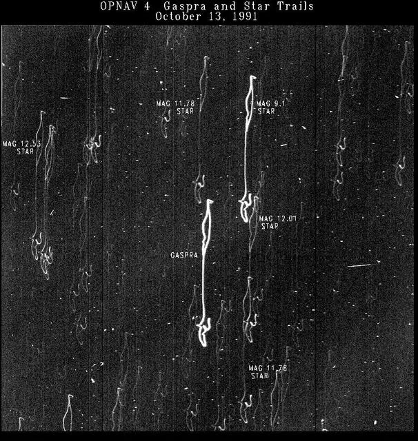 Observation image of Gaspra
