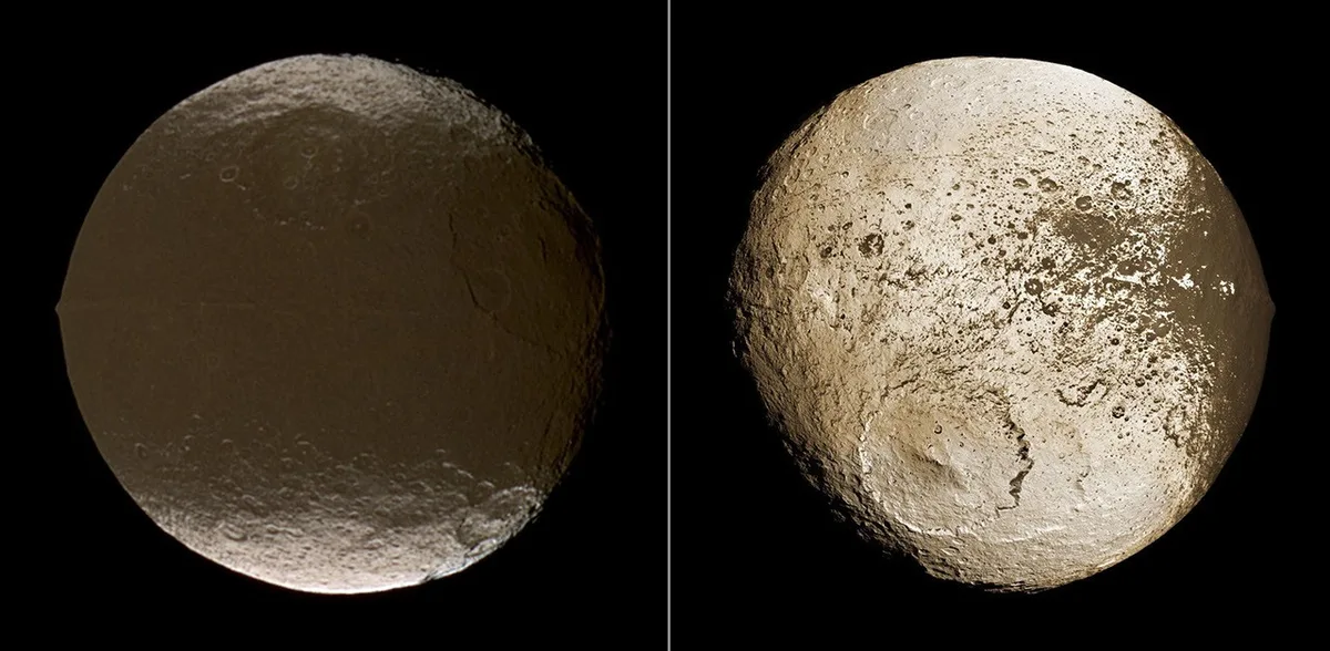 Observation image of Iapetus