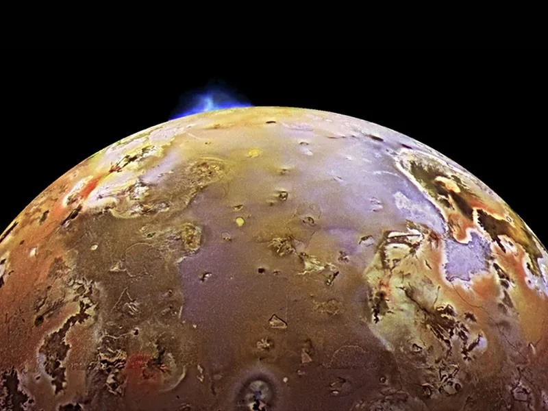 Observation image of Io