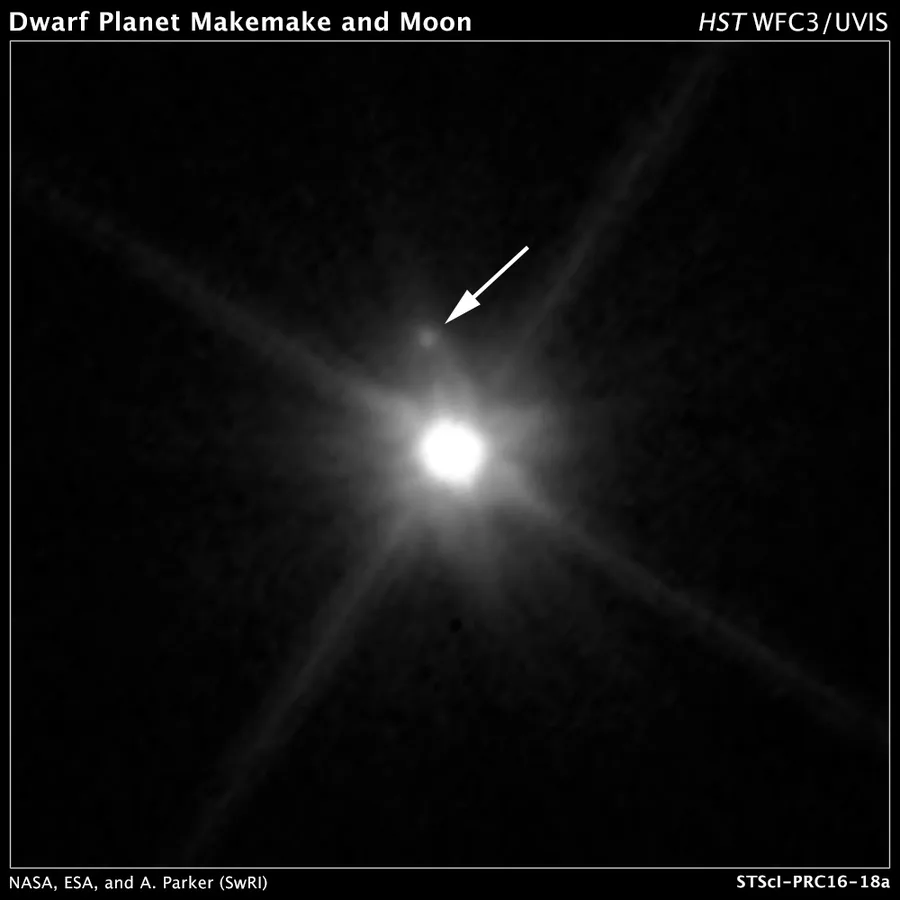 Observation image of Makemake