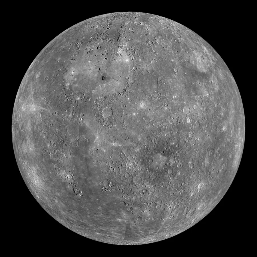 Observation image of Mercury