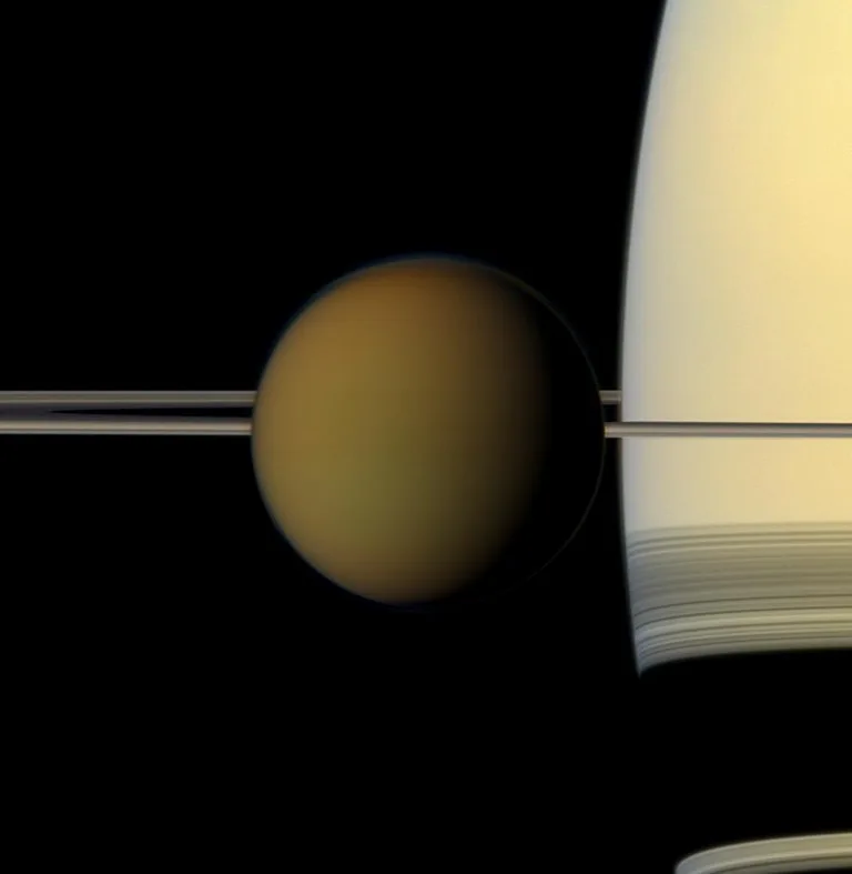 Observation image of Titan