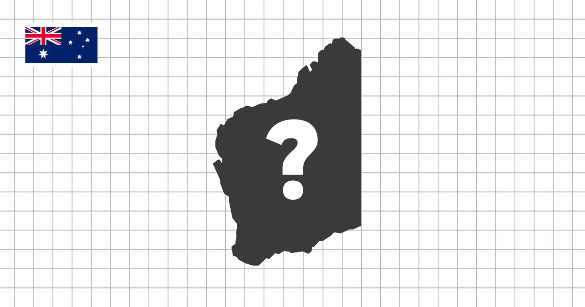 Australian States and Territories Shape Quiz | Guess by Shape