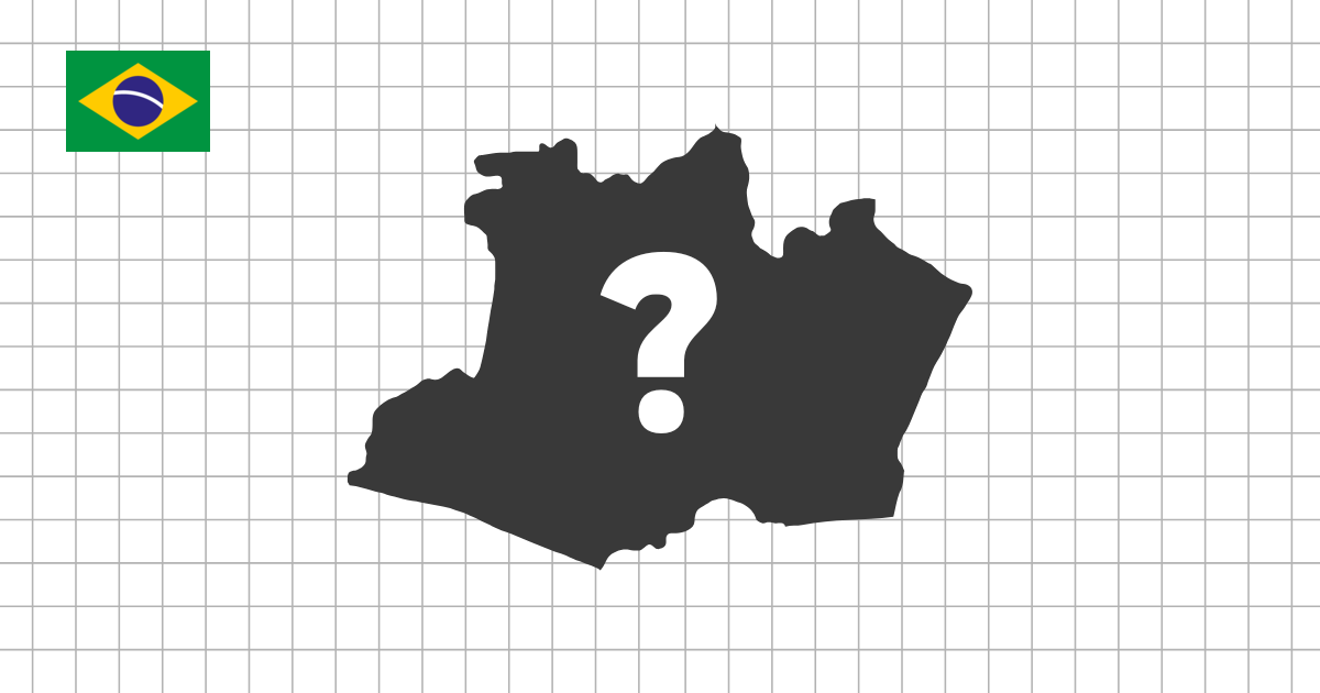 Formenquiz zu brasilianischen Bundesstaaten